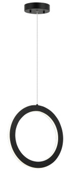 Victoria LED Pendant in Black (423|C66112BK)