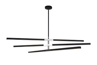 Lineare LED Pendant in Matte Black & Chrome (423|C64769MBCH)