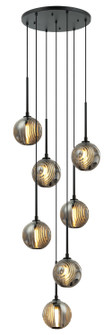 JEMYCA Seven Light Pendant in Matte Black (423|C61607MBSM)