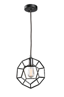 Geometry Series One Light Pendant in Rusty Black (423|C54601RB)