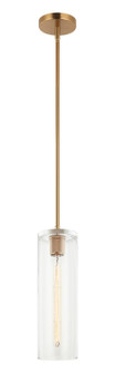 Lincoln One Light Pendant in Aged Gold Brass (423|C32511AG)