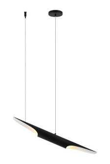 STYLUS Two Light Chandelier in Matte Black (423|C32412MB)