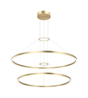 O'HARA LED Chandelier in Brushed Gold (423|C30872BG)