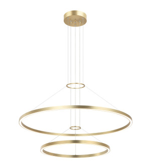 O'HARA LED Chandelier in Brushed Gold (423|C30864BG)