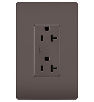 radiant Spec Grade 20A Tamper-Resistant Receptacle in Brown (246|TR26352R)