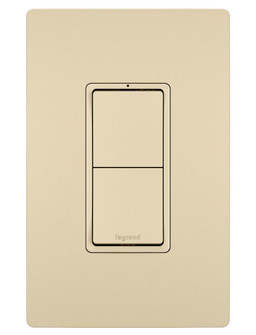 radiant Two Single-Pole Switches in Ivory (246|RCD11I)