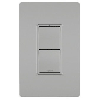 radiant Two Single-Pole Switches in Gray (246|RCD11GRY)