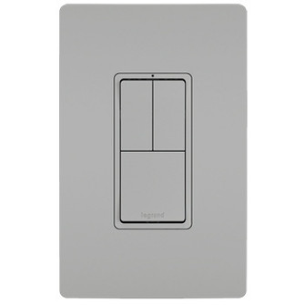 radiant Two Single-Pole Switches and Single Pole/3-Way Switch in Gray (246|RCD113GRY)