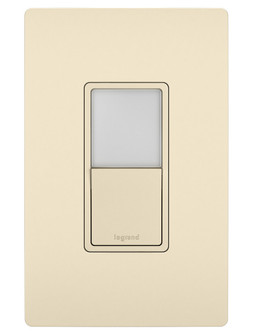 radiant Single Pole/3-Way Switch with Night Light in Light Almond (246|NTL873LACC6)