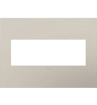 Adorne Three-Gang Screwless Wall Plate in Greige (246|AWP3GGG4)