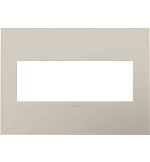 adorne Three-Gang Screwless Wall Plate in Greige (246|AWP3GGG4)