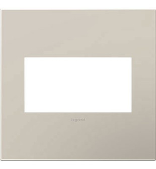 Adorne Gang Wall Plate in Greige (246|AWP2GGG4)