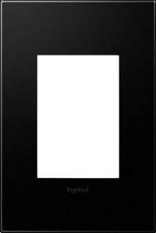 adorne One-Gang-Plus Screwless Wall Plate with Microban in Graphite (246|AWP1G3GR4)