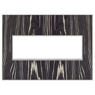 Adorne Gang Wall Plate in Macassar (246|AWM3GMA4)