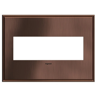 adorne Three-Gang Screwless Wall Plate in Matte Antique Copper (246|AWC3GMAC4)
