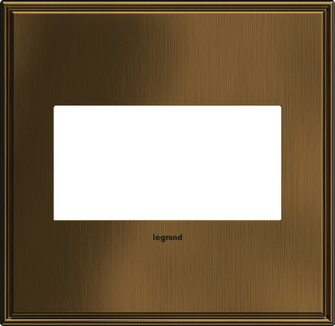 adorne Two-Gang Screwless Wall Plate in Coffee (246|AWC2GCOF4)