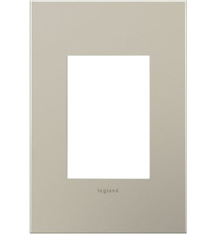 Adorne One-Gang-Plus Screwless Wall Plate in Nickel (246|AWC1G3SN4)