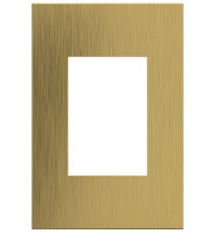 Adorne One-Gang-Plus Screwless Wall Plate in Brass (246|AWC1G3BSB4)