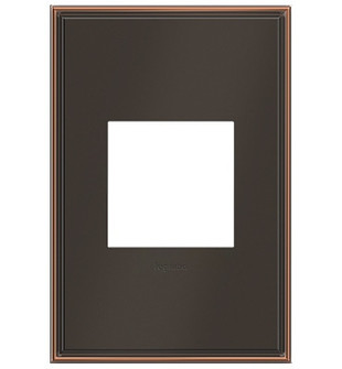 adorne One-Gang Screwless Wall Plate in Oil Rubbed Bronze (246|AWC1G2OB4)