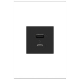 Adorne Ultra-Fast USB Type-A/C Outlet Module in Graphite (246|ARUSB2AC6G4)