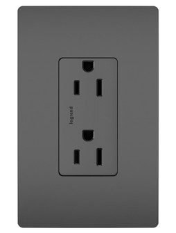 radiant Tamper-Resistant Outlet in Black (246|885TRBK)