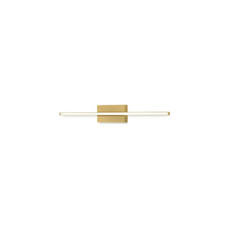 Vega Minor LED Wall Sconce in Brushed Gold (347|WS18224-BG)