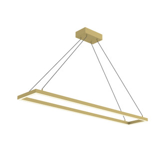 Piazza LED Pendant in Brushed Gold (347|PD88548-BG)