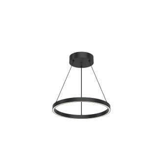 Cerchio LED Pendant in Black (347|PD87718-BK)