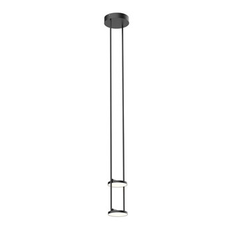 Novel LED Pendant in Black (347|PD72208-BK)