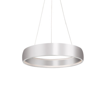 Halo LED Pendant in Brushed Silver (347|PD22723-BS)