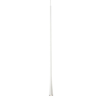 Taper LED Pendant in White (347|PD15832-WH)