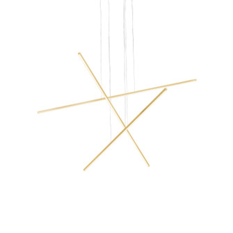 Vega Minor LED Pendant in Brushed Gold (347|MP18203-BG)