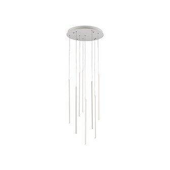 Chute LED Pendant in White (347|MP14919-WH)