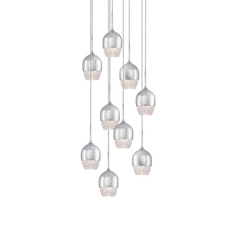 LED Pendant in Chrome (347|MP12809-CH)