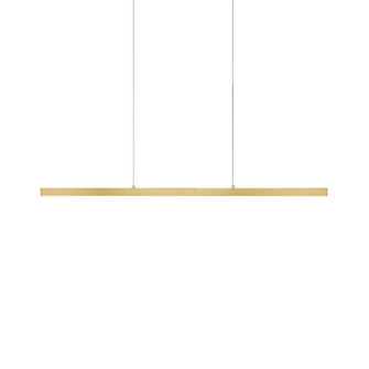Vega LED Pendant in Brushed Gold (347|LP10345-BG)