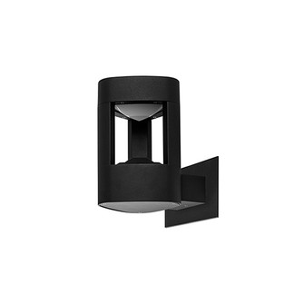 LED Outdoor Wall Sconce in Black (347|EW0408-BK)