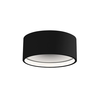 Trenton LED Flush Mount in Black (347|EC18705-BK)