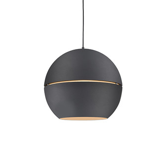 Lucas One Light Pendant in Black (347|494024-BK)