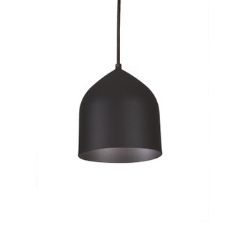 Helena One Light Pendant in Black/Black (347|49108-BK/BK)