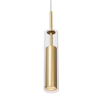 Jarvis One Light Pendant in Brushed Gold (347|41411-BG)