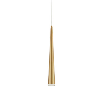 Mina LED Pendant in Brushed Gold (347|401215BG-LED)