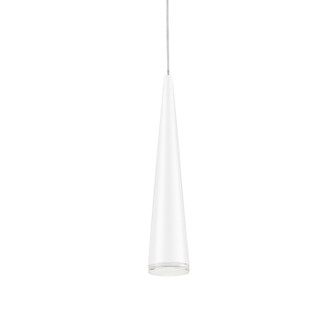 Mina LED Pendant in White (347|401214WH-LED)