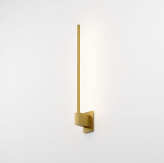 Z-Bar LED Wall Sconce in Gold (240|ZBW-24-4-EM-SW-GLD)