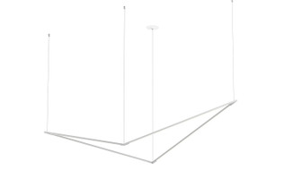 Z-Bar Pendant LED Pendant in Silver (240|ZBP-36-B-SW-SIL-CNP)