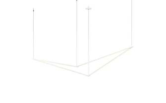 Z-Bar Pendant LED Pendant in Matte White (240|ZBP-36-B-SW-MWT-CNP)
