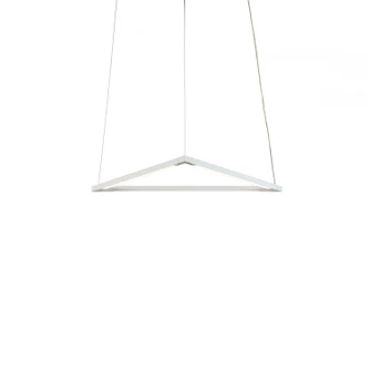 Z-Bar Pendant LED Pendant in Matte White (240|ZBP-24-B-SW-MWT-CNP)