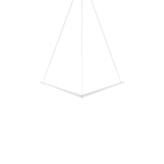 Z-Bar Pendant LED Pendant in Matte White (240|ZBP-16-B-SW-MWT-CNP)