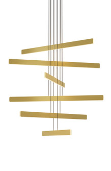 Sub LED Pendant in Gold (240|SUB-C6-SW-GLD)