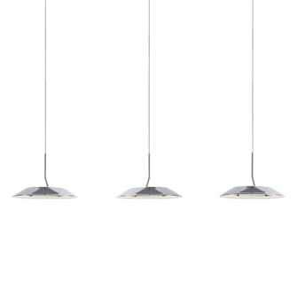 Royyo LED Pendant in Chrome (240|RYP-L3-SW-CRM)