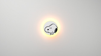 Ramen LED Wall Sconce in Snoopy (240|RMW-09-SW-SN1-HW)